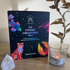 ✨ Mystic Mondays: The Cosmic Creatures Oracle Deck – Like New! ✨